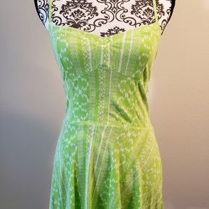 Green Flowy Dress
